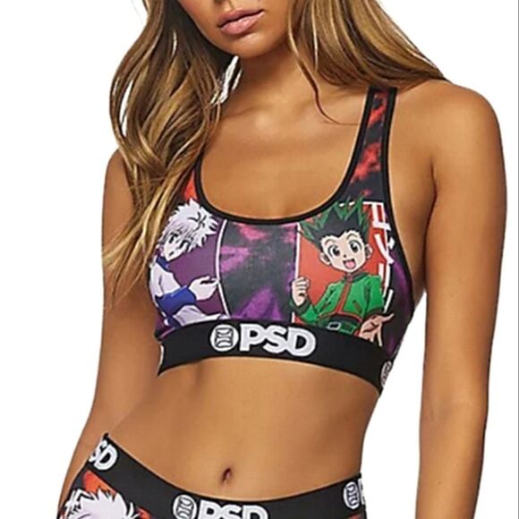 PSD Hunter x Hunter - Gon Killua Split Sports Bra - Picture 1 of 3